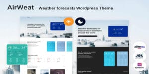 AirWeat - Weather Forecast Service WordPress Theme License Key