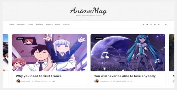AnimeMag - Anime News WordPress Theme Original License Key Activation AnimeMag - Anime News WordPress Theme Original License Key Activation
