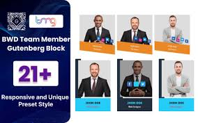 BWD Team Member Gutenberg Block For WordPress Plugin BWD Team Member Gutenberg Block For WordPress Plugin