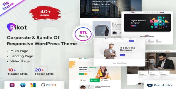 Bikot - Corporate & Bundle Of Responsive WordPress Theme Original License Key Activation Bikot - Corporate & Bundle Of Responsive WordPress Theme Original License Key Activation