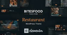 Bitesfood - Cafe and Restaurant WordPress Theme