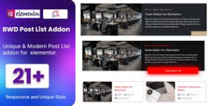 Blog Post List WordPress Plugin For Elementor