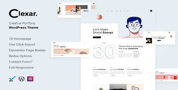 CLexar – Creative Portfolio WordPress Theme Original License Key Activation CLexar – Creative Portfolio WordPress Theme Original License Key Activation