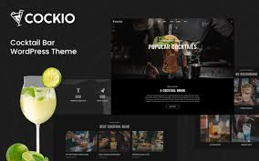 Cockio - Restaurant and Cocktail Bar WordPress Theme Cockio - Restaurant and Cocktail Bar WordPress Theme