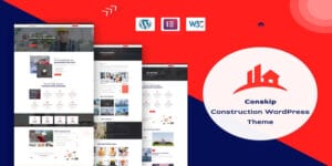 Conskip - Construction And Renovation WordPress Theme Original License Key Activation