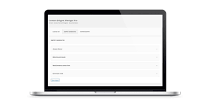 Content Snippet Manager Pro WordPress Plugin