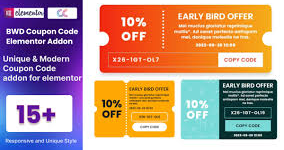 Coupon Code WordPress Plugin For Elementor