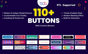 Creative Button WordPress Plugin For Elementor Creative Button WordPress Plugin For Elementor