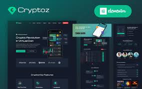 Cryptoz - Cryptocurrency Landing Page Elementor WordPress Theme Cryptoz - Cryptocurrency Landing Page Elementor WordPress Theme