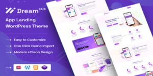 DreamHub - App & Software WordPress Theme Original License Key Activation