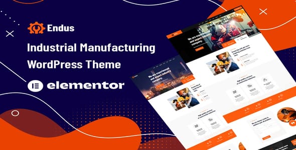 Endus - Industrial Manufacturing WordPress Theme License Key Endus - Industrial Manufacturing WordPress Theme License Key