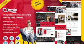 Finofit - Multipurpose Business Consulting WordPress Theme
