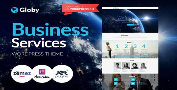 Globy - Business Elementor WordPress Theme License Key Globy - Business Elementor WordPress Theme License Key