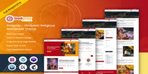 Godpray - Hinduism Religious Wordpress Theme Original License Key Activation