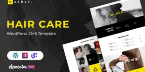 Hairly Hair Care And Hair Salon Wordpress Theme License Key