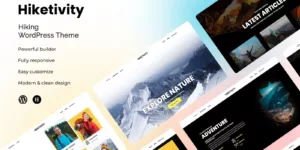 Hiketivity - The Ultimate Hiking & Camping Adventure WordPress Theme Original License Key Activation