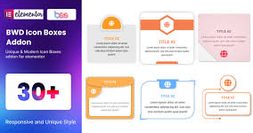 Icon Box WordPress Plugin For Elementor