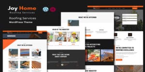 Joy Home - Roofing Services WordPress Theme License Key