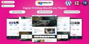 Larana Inc - Digital Printing WordPress Theme Original License Key Activation