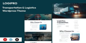 Logipro - Transportation & Logistics WordPress Theme Original License Key Activation