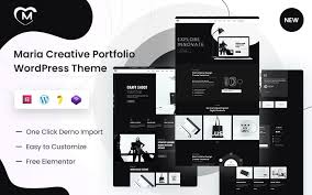 Maria - Creative Portfolio WordPress Theme Maria - Creative Portfolio WordPress Theme