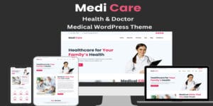 Medi Care Health & Doctor Medical WordPress Theme Original License Key Activation