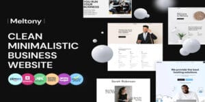 Meltony - Minimalist for Any Businesses WordPress Theme Original License Key Activation