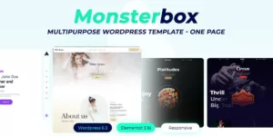 Monsterbox - Multipurpose WordPress Theme Original License Key Activation