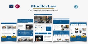 Mueller Law - Law & Attorneys WordPress Theme Original License Key Activation