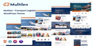 Multilen Transport & Logistic WordPress Theme Original License Key Activation