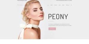 Peony - Fashion Modelling Agency WordPress Theme