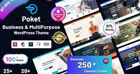 Poket - Business And Multipurpose Responsive WordPress Theme
