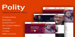 Polity - Political WordPress Theme Original License Key Activation