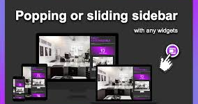 Popping or Sliding Sidebar with any Widget WordPress Plugin