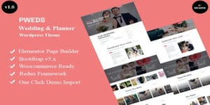 Pweds - Wedding & Planner Wordpress Theme License Key
