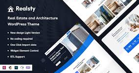 Realsty - Real Estate and Architecture WordPress Theme