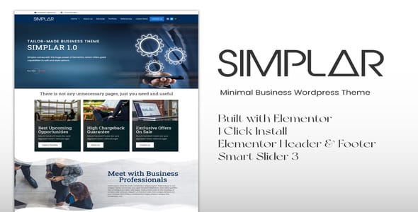 Simplar Minimal Business WordPress Theme Original License Key Activation Simplar Minimal Business WordPress Theme Original License Key Activation