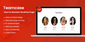 Teamcase Team For Elementor WordPress Plugin