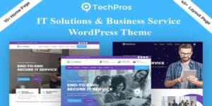 Techpros - Technology & Business Service WordPress Theme Original License Key Activation
