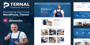 Ternal - Plumber, Handyman and Repair Services WordPress Theme Original License Key Activation