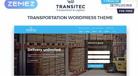 Transitec - Transportation Multipurpose Minimal WordPress Elementor