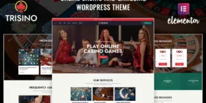 Trisino - Casino and Gambling WordPress Theme Original License Key Activation