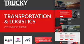 Trucky - Transportation & Logistics Responsive WordPress Theme