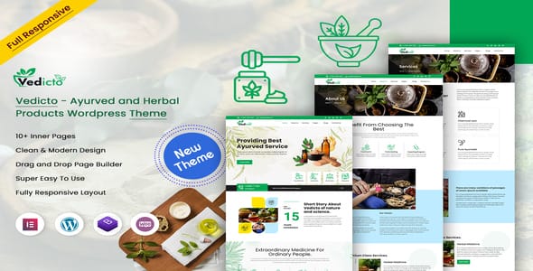 Vedicto Ayurved and Herbal Products WordPress Theme Original License Key Activation Vedicto Ayurved and Herbal Products WordPress Theme Original License Key Activation