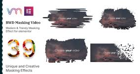 Video Masking WordPress Plugin For Elementor