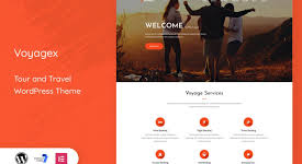 Voyagex – Tour and Travel Agency WordPress Theme