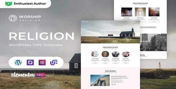 Worship - Religion WordPress Elementor Theme Original License Key Activation Worship - Religion WordPress Elementor Theme Original License Key Activation