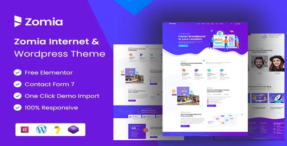 Zomia - ISP & Internet Service WordPress Theme License Key Zomia - ISP & Internet Service WordPress Theme License Key