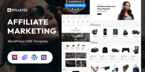 Affiliates - Affiliate Marketing & Monetization WordPress Elementor Theme