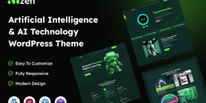 Aizen – Artificial Intelligence & AI Technology WordPress Theme